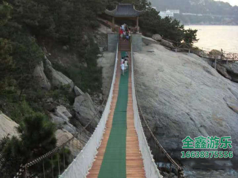 木质吊桥