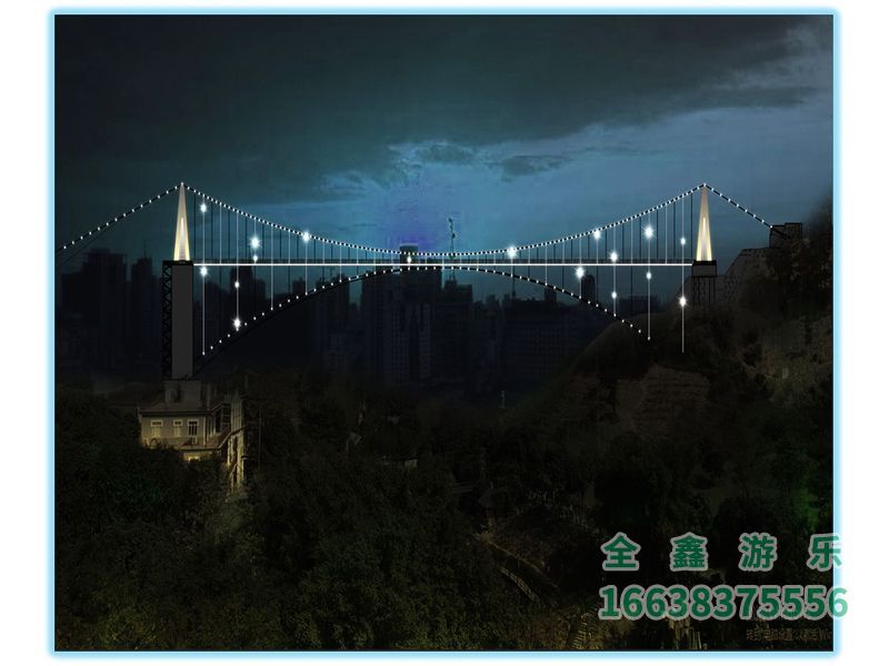 东莞龙凤山庄玻璃桥