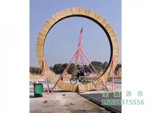 360°旋转自行车